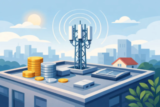 Installation d'antennes relais sur une toiture-terrasse d'immeuble